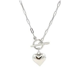 Touch of Love Silver Necklace